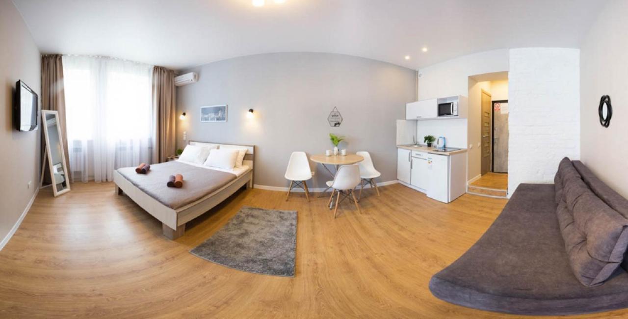 Modern Studio Beside Metro Yaroslava Mudroho, Universytet - Chernyshevska Str 95-7 Kharkiv Bagian luar foto